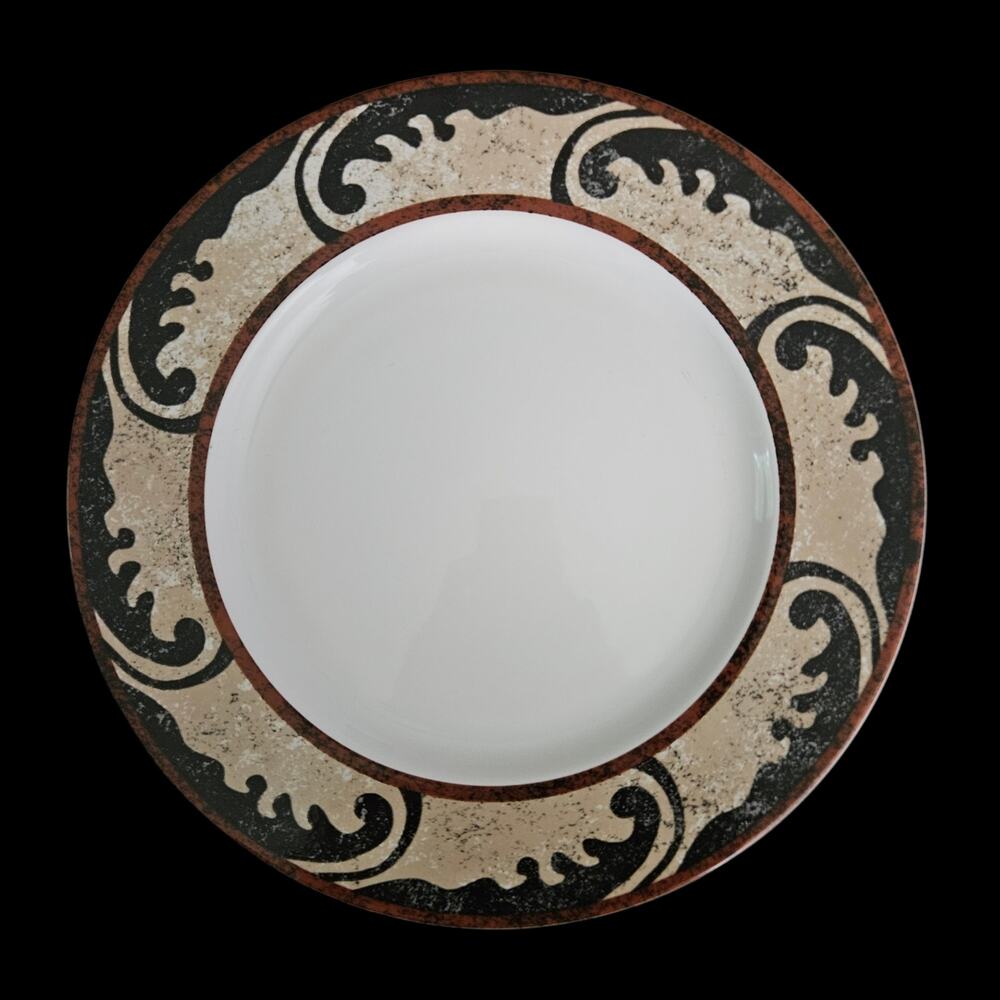 Sasaki Pompeii Round Serving Platter Loretta Agro Fine China Japan